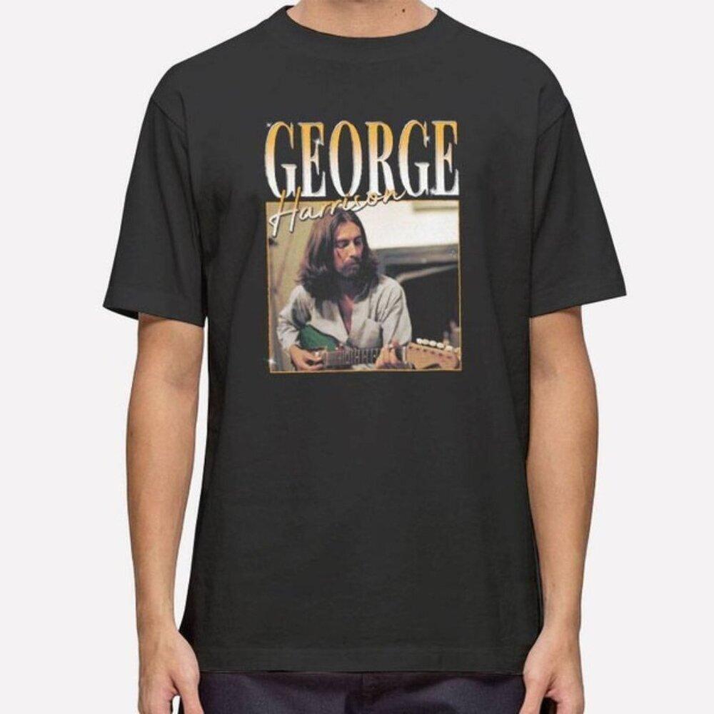 The Beatles George Harrison Rock Band Retro Music Fan Collector Classic Graphic